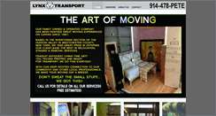 Desktop Screenshot of lynxtransport.com